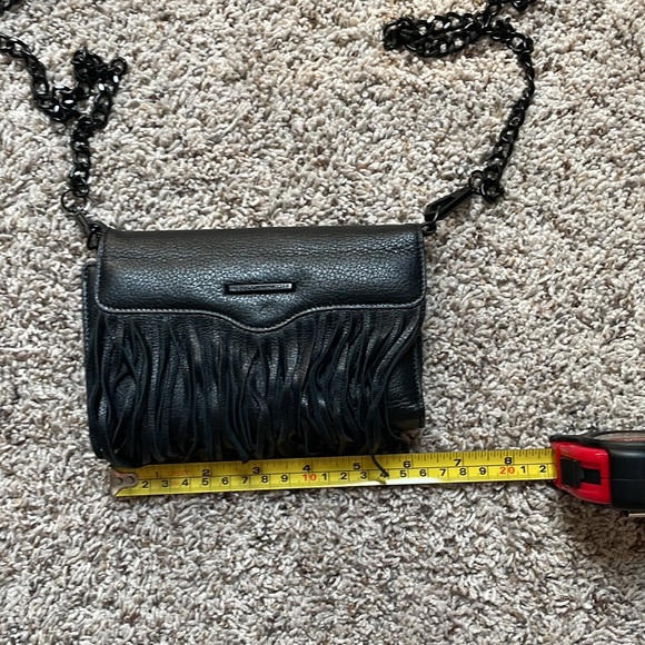 Rebecca Minkoff Phone Case Fringe Cross Body Purse - Picture 3 of 6